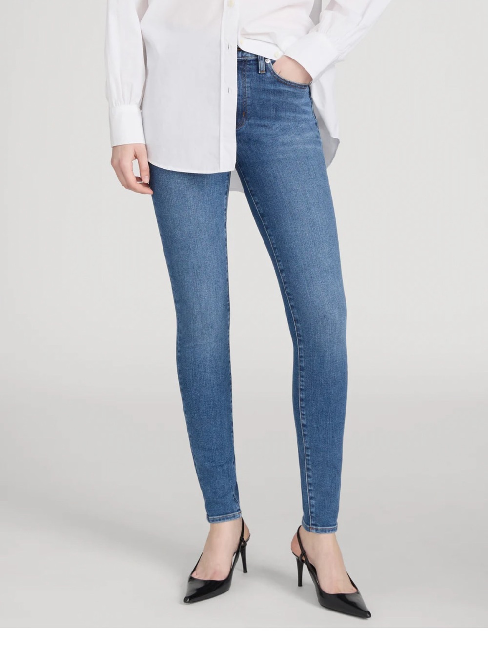 FRAME Le High Skinny Jeans